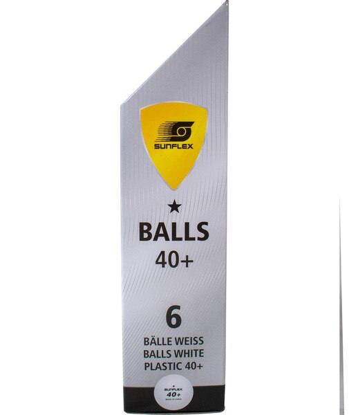 Sunflex - One Star Table Tennis Balls - Packaging - Left Side